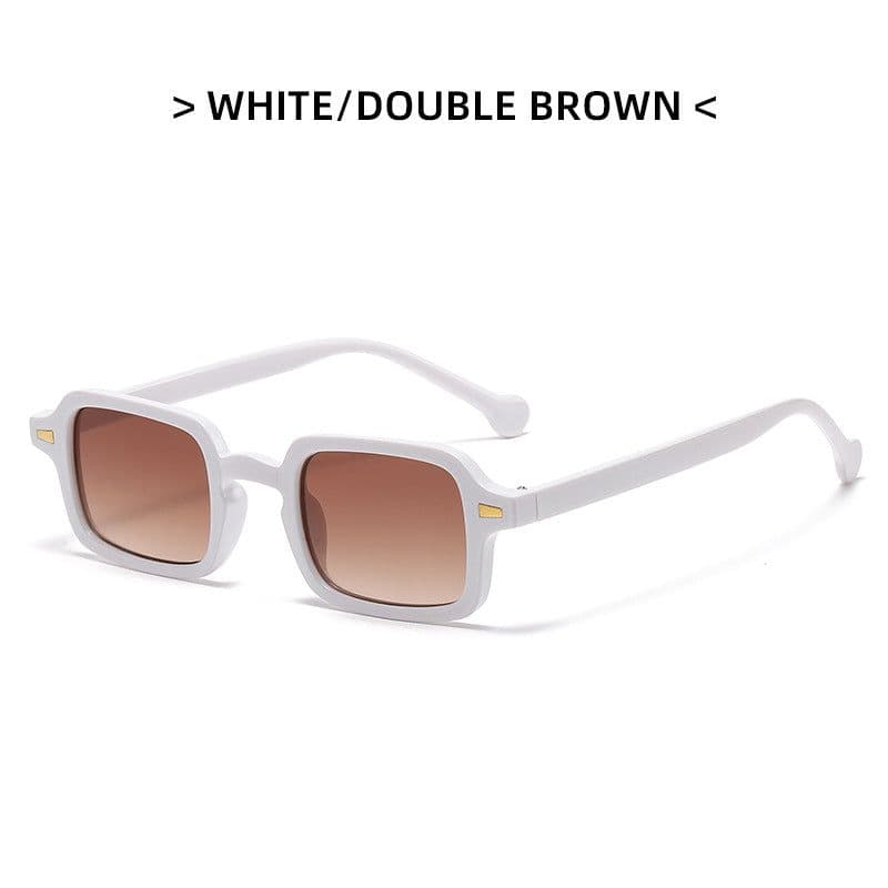 image-PATCHWERK Square Sunglasses - Black Grey Polarized