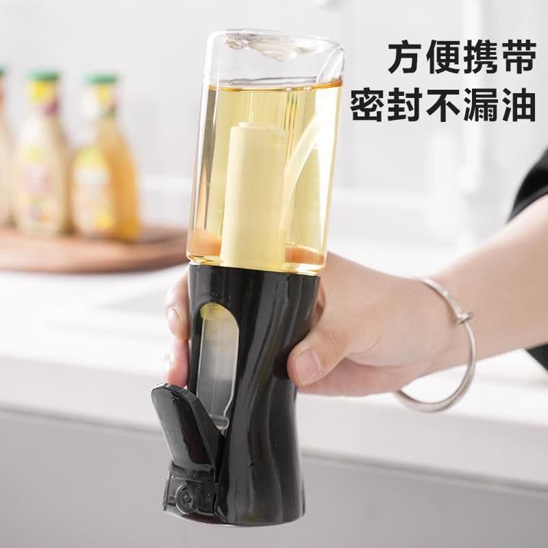 image-Oil Spray Bottle - Glass Air Fryer Mister