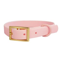 image-PVC Waterproof Pet Collar - Pink, Yile Tech, Traction Belt, Outdoor Use, Dog, All Seasons