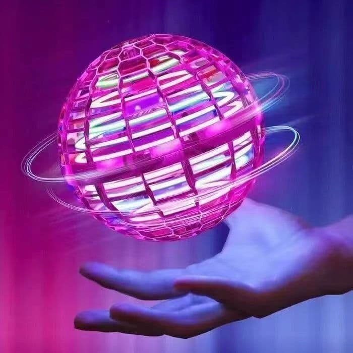 image-UFO Flying Ball - Luminous Fingertip Gyroscope Spinner