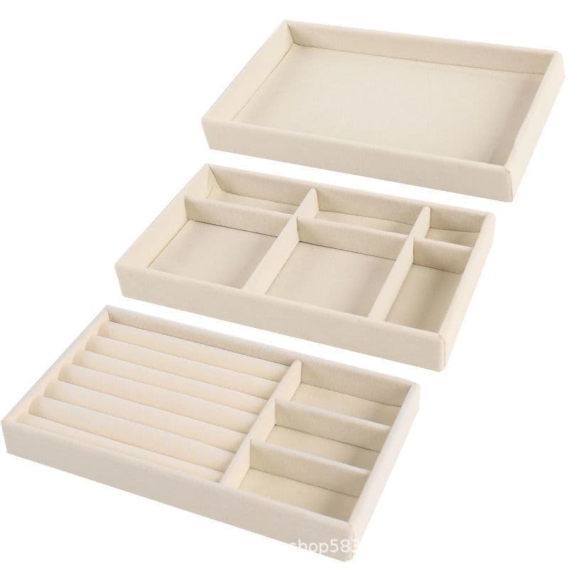 image-Jewelry Storage Tray - Desktop Organizer