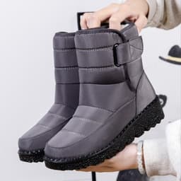 image-Saiqilong Women's Snow Boots - Waterproof High Top