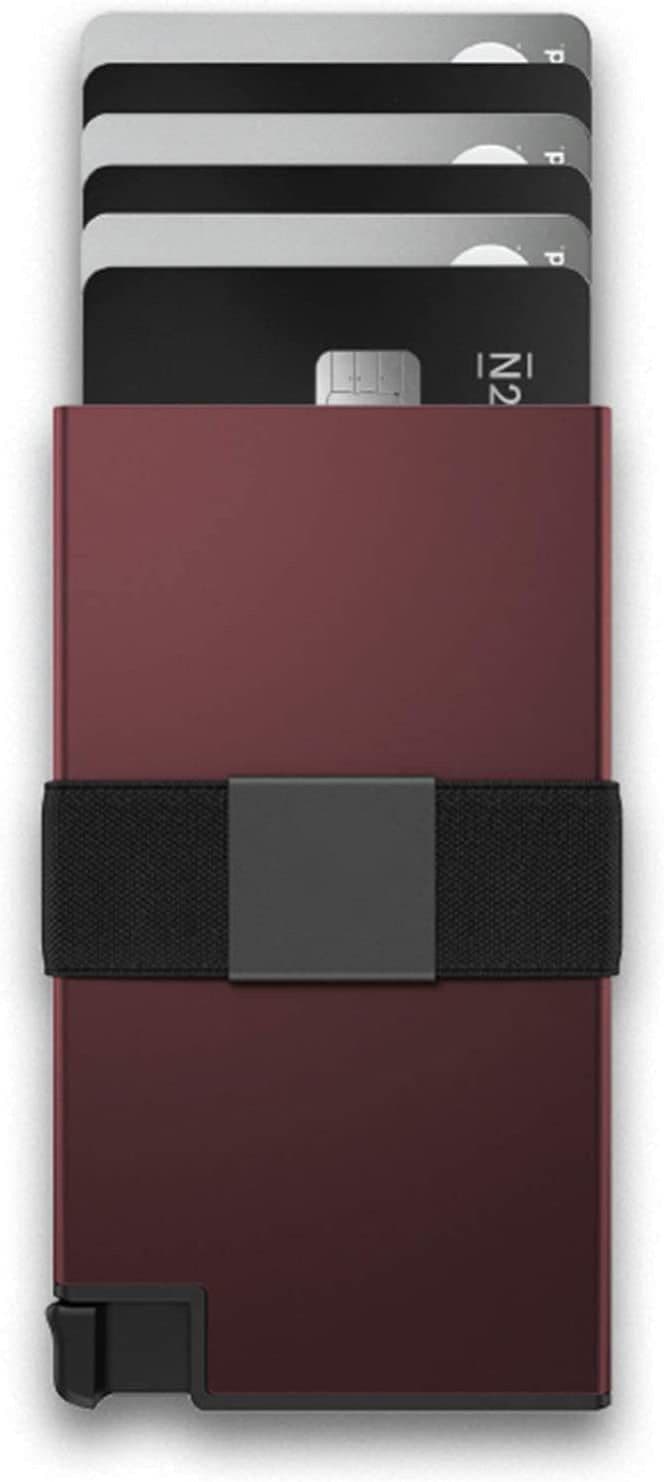 image-Ekster RFID Men's Card Holder Dark Gray Aluminum Alloy