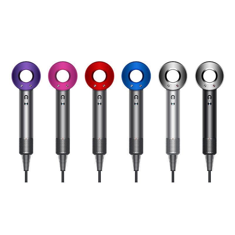 image-High Speed Hair Dryer - Purple 1600W DC Motor