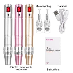 image-SKSONG AIi-299 Nano Microcrystalline Beauty Electric Microneedle Device - Matte Silver