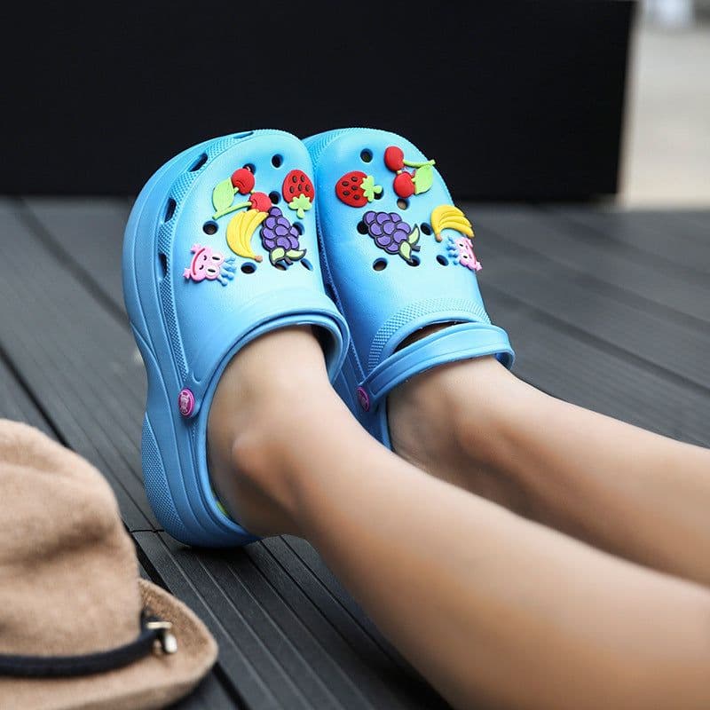 image-Teacup Mouse Clogs - White EVA Sole Korean Style