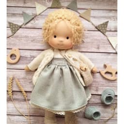 image-Waldorf Doll Cotton Handmade - Animal Cartoon