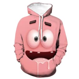 image-2022 Cross-border 3D Fashion Printing Hooded Casual Loose Round Neck Sweater 3D Trendy Casual Sweater