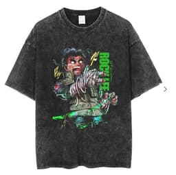 image-Cuifu Anime Print T-Shirt - Dark Retro Short Sleeve