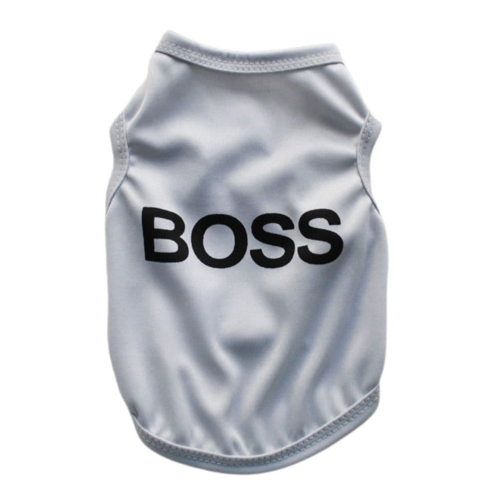 image-Pet Clothes Summer Vest Breathable Polyester