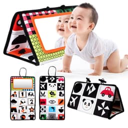 image-Aipinqi Baby Fun Mirror - Orange Foldable Toy