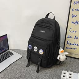image-Klein Blue Nylon Backpack - Water Resistant School Bag