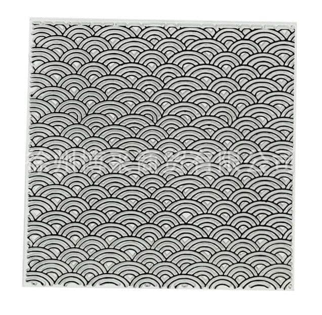 image-Silicone transparent seal hand account seal factory direct sale DIY soft rubber seal series pattern background stamp