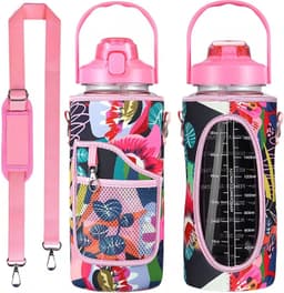 image-2000ml Bottle Protective Cover - Green Camouflage