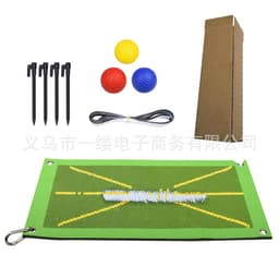 image-Golf Swing Practice Mat - Trace Track 30x40cm