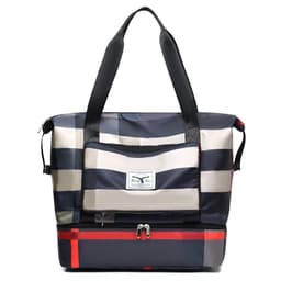 image-Sports Fitness Bag With Independent Shoe Compartment Dry Wet Separation Travel