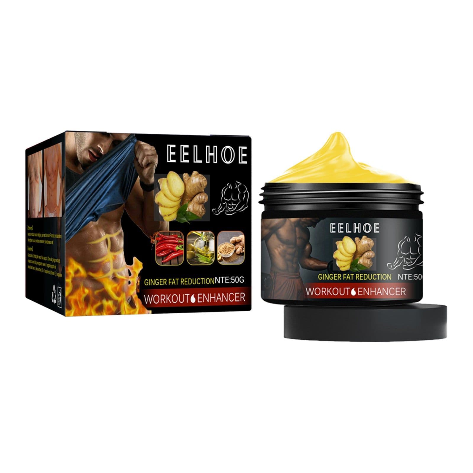 image-Ginger Body Sculpting Cream - Abdomen Muscle