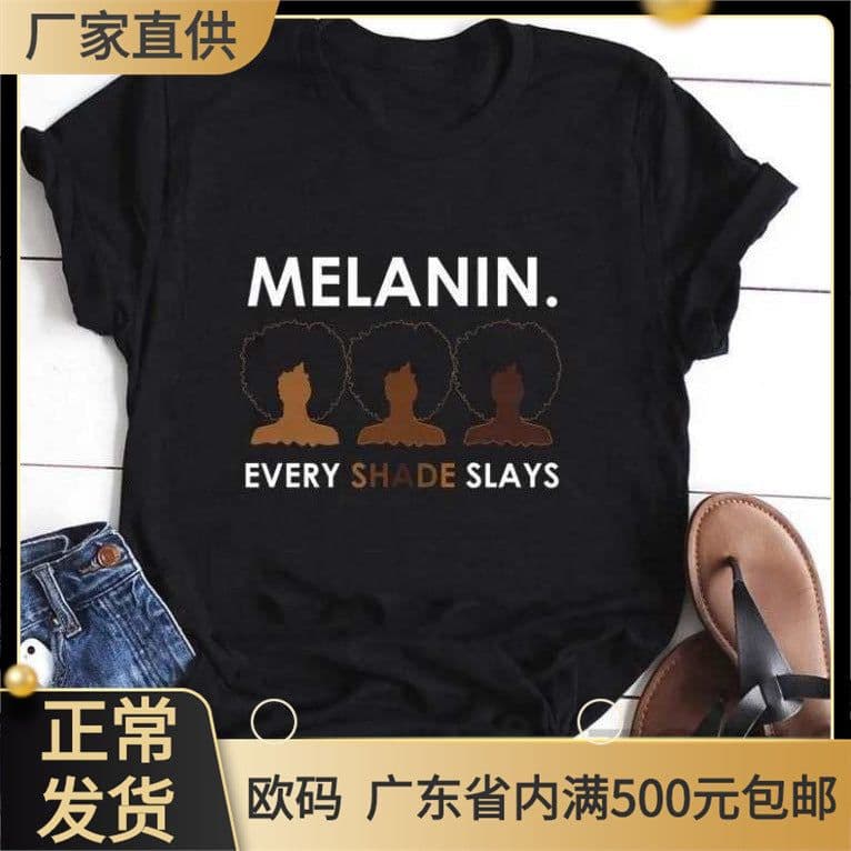 image-Black Harajuku T-Shirt Plus Size Short Sleeve