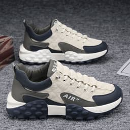image-Men's Sports Casual Shoes - Black Size 44