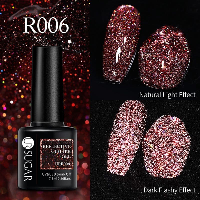 image-Fluorescent Reflective Manicure Gel - UR 2022 Phototherapy Jelly 7.5ml