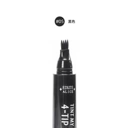 image-Cross-border hot selling four-head forked liquid eyebrow pencil Korean version four-claw waterproof and anti-Han long-lasting not easy to smudge lazy eyebrow pencil
