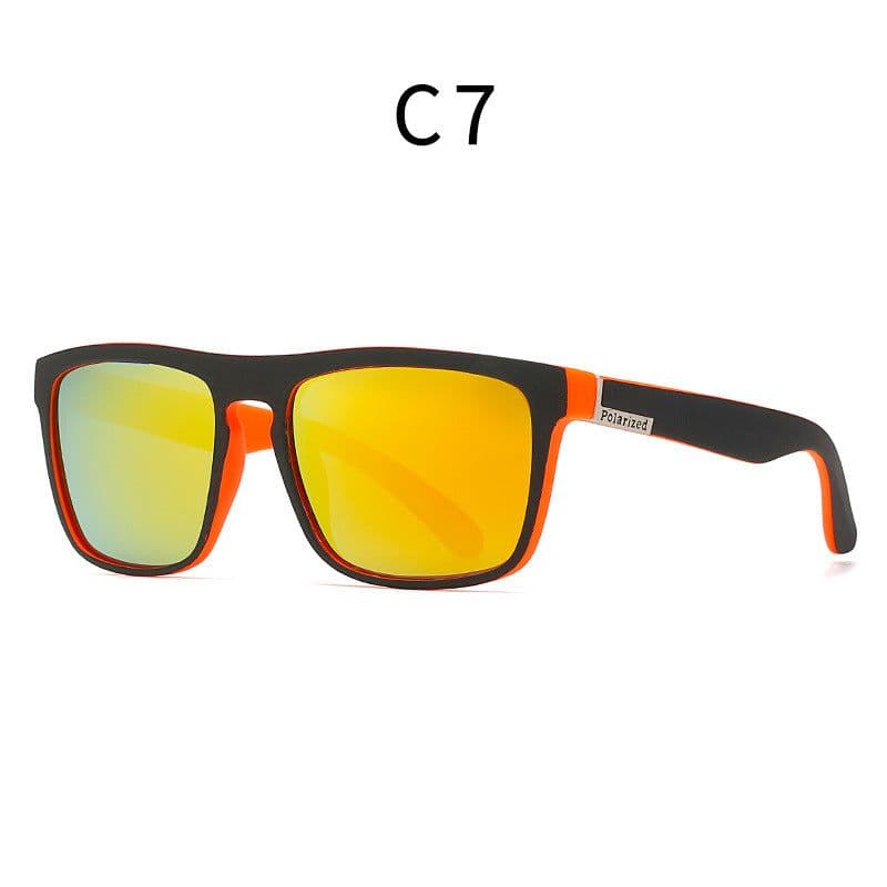 image-Meng Xiang Polarized Sunglasses UV400 - Black Blue