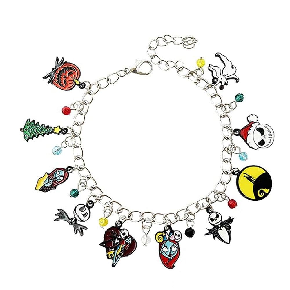 image-Bosu Halloween Bracelet - Pumpkin Spider Bat Ghost