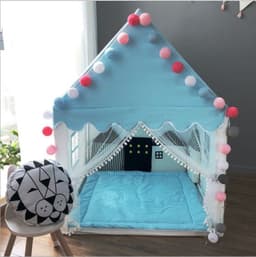 image-Jihong Princess Tent Castle - Red Kids