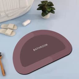 image-Shenghui Diatom Mud Bath Mat - Army-Black, Quick Dry, Easy Care