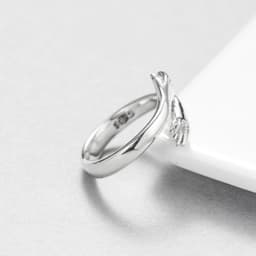 image-Yunjin Couple Rings Adjustable Gold Alloy