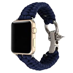 image-Apple Watch 7 Nylon Braided Strap - Camouflage Black