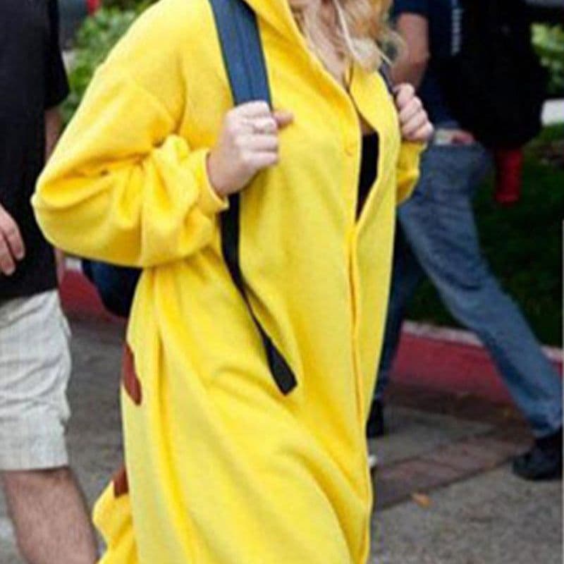 image-Flannel Pajamas - Pokémon Cartoon Thickened Winter