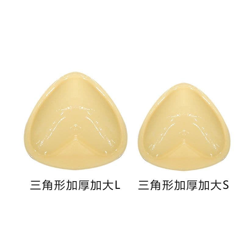 image-Meishi Triangle Chest Pad - Self-Adhesive Silicone
