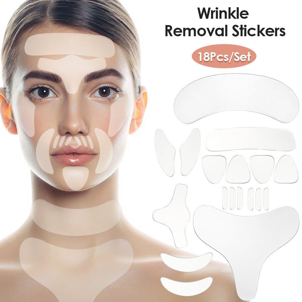 image-Anti-Wrinkle Patches Set 18 Pieces Neck Chest Chin