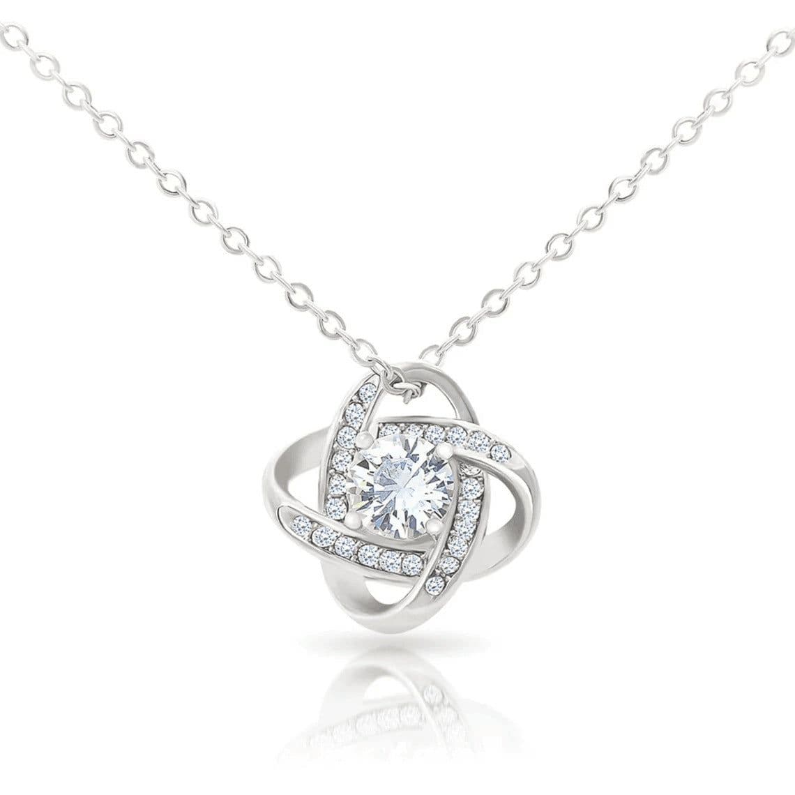 image-Eternal Heart Clover Pendant Necklace - Gold