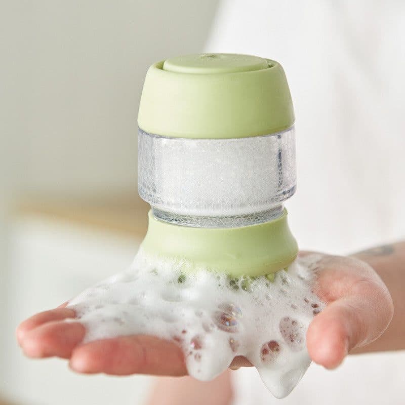 image-Zhejiang Mingai Pet Dog Bath Brush - Green Silicone