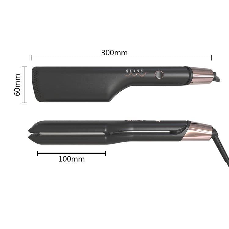 image-JADEEMPRESS 3-in-1 Hair Straightener Curler - Black
