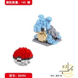 image-LBYU Pokemon Diamond Particle Micro Building Block