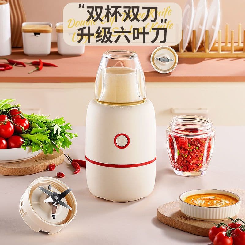 image-Baby Food Blender - 6 Blade Multifunctional
