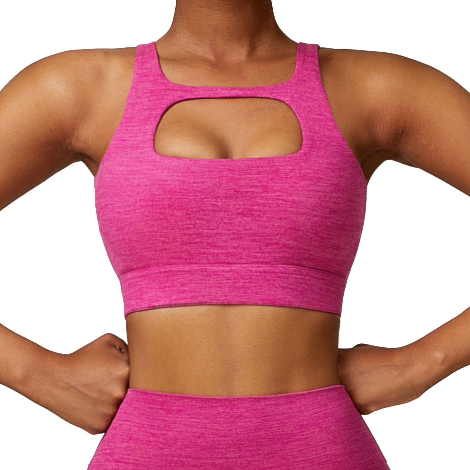 image-Zechuang Sports Bra - Iced Coffee Cationic Brushed