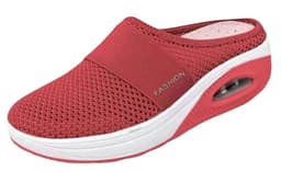 image-Women's Baotou Mesh Slippers Black Size 43