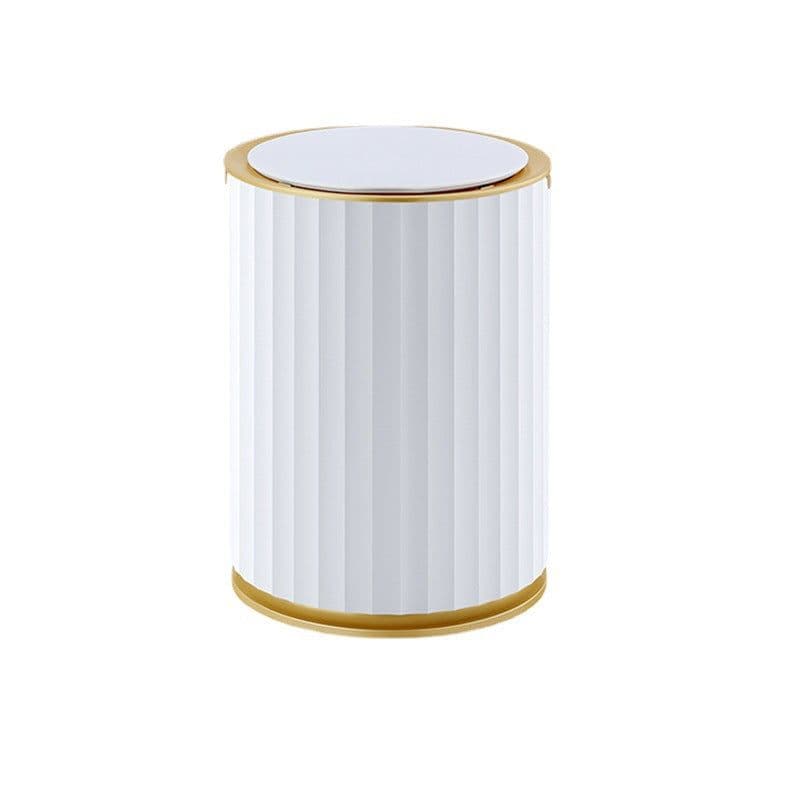 image-Intelligent induction trash can automatic home toilet toilet paper bucket light luxury narrow gap with cover electric wastebasket