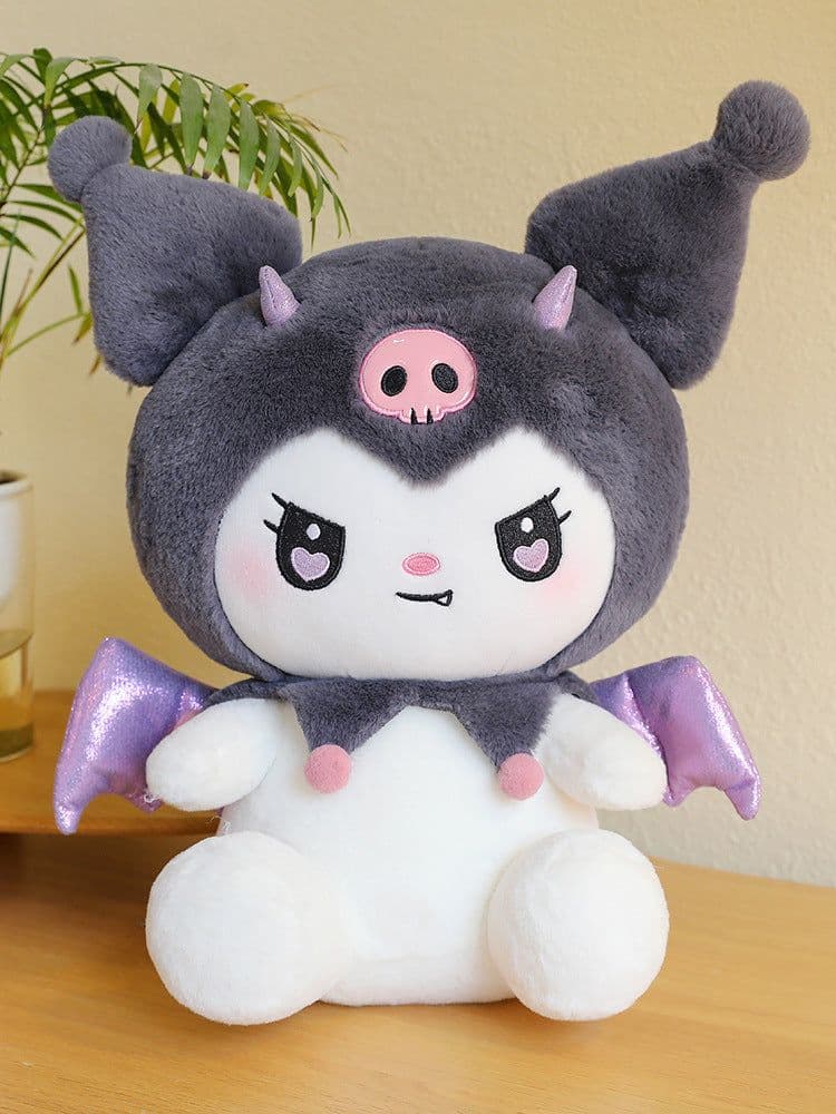 image-Devil Kurome Plush Toy Angel Melody Doll - Scissor Machine Gift for Girls