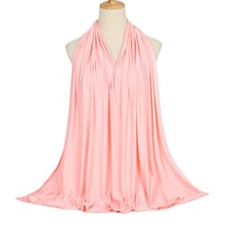 image-Modal Cotton Scarf - Long Soft Casual Solid Color