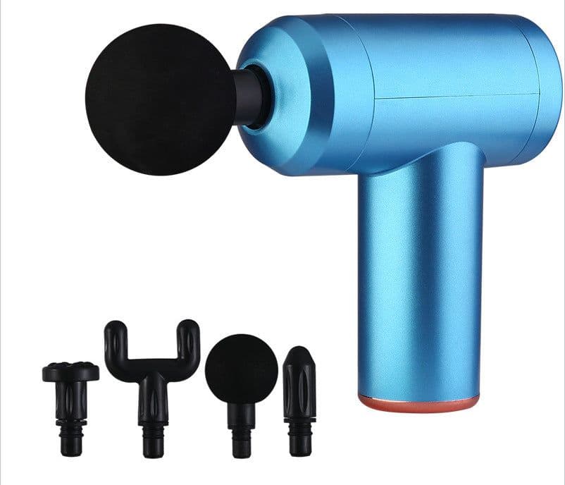 image-Fascia Gun Mini 850 Blue 5-Gear Muscle Massager with 1200mAh Battery