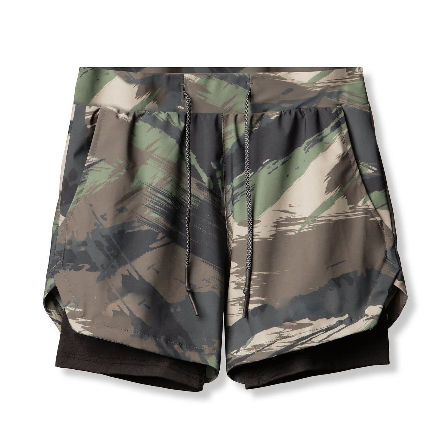 image-Men's Sports Shorts - Black Breathable Gym Training