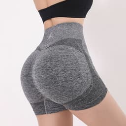 image-High-Waist European Yoga Pants, Red, L/XL, Fitness Training, Running