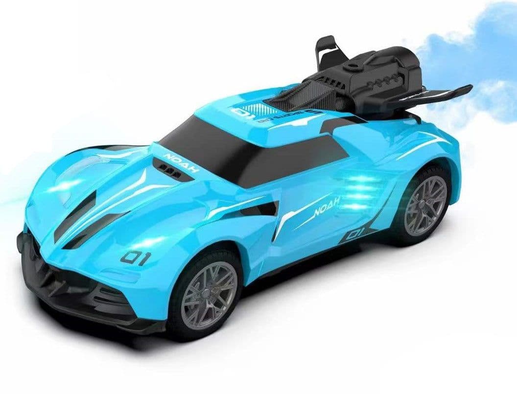 image-Haoyuan 1:24 Rose Red Remote Control Car - Spray Light 27 Freq