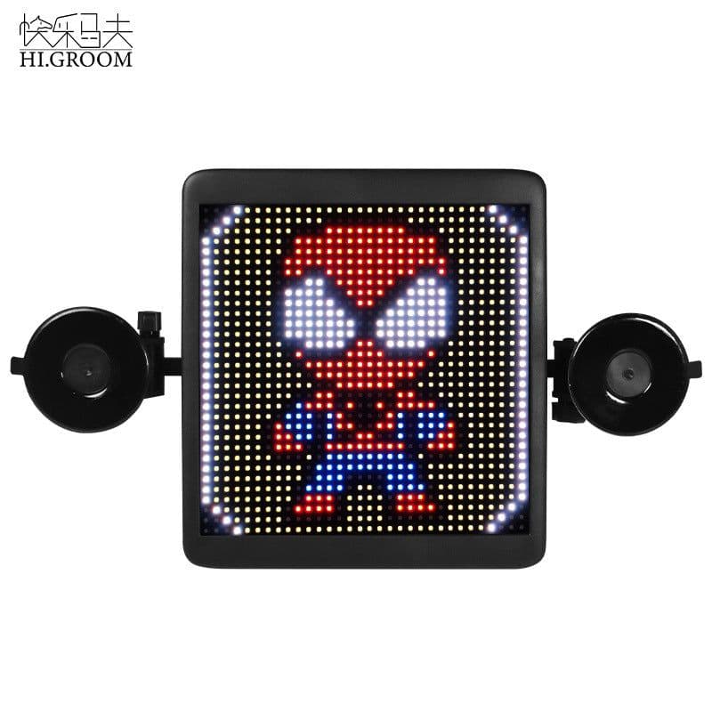 image-Ma Cheng 64x64 LED Car Display - Full Color Programmable