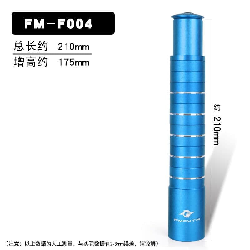 image-FMFXTR Bike Handlebar Riser - Aluminum Alloy Blue